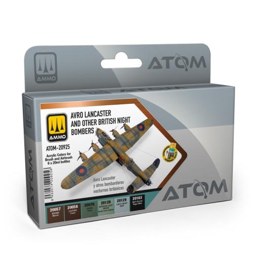 ATOM Avro Lancaster and other Night Bombers Set 6x20 ml