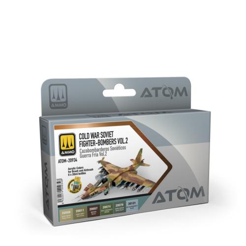 ATOM Cold War Soviet Fighter-Bombers Vol 2 Set 6x20 ml