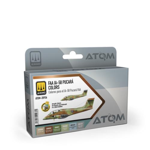 ATOM FAA IA-58 Pucará Colors Set 6x20 ml