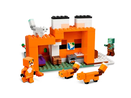 Lego Minecraft Rävstugan