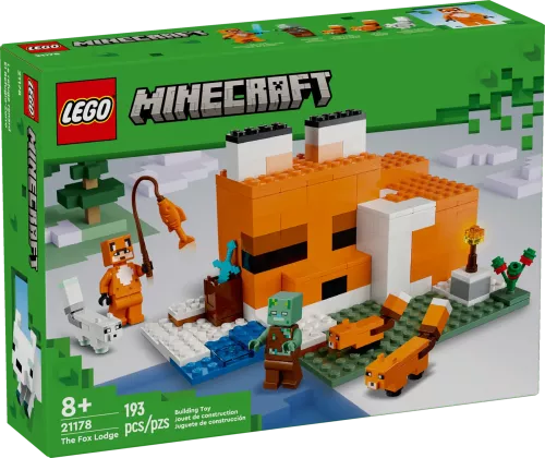 Lego Minecraft Rävstugan