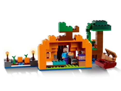 Lego Minecraft Pumpagården