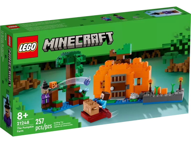 Lego Minecraft Pumpagården