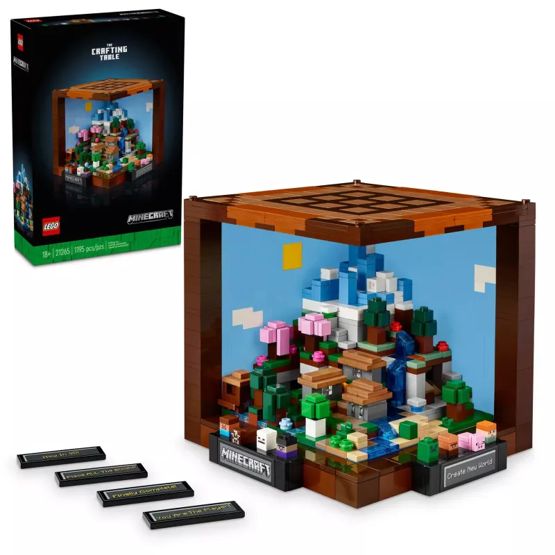 Lego Minecraft Arbetsbänk