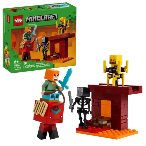 Lego Minecraft Lavastriden i Nether