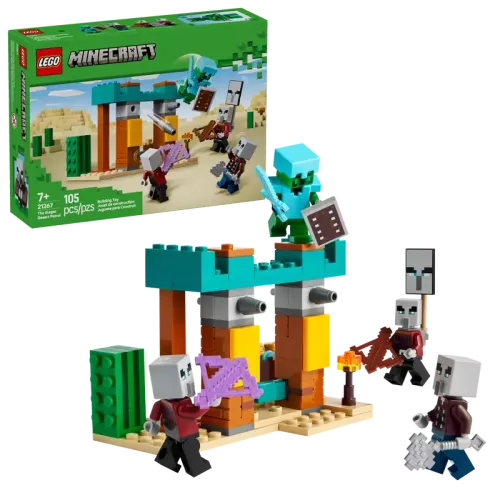 Lego Minecraft Fybornas Ökenpatrull