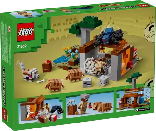 Lego Minecraft Expeditionen till Bältdjursgruvan