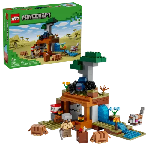 Lego Minecraft Expeditionen till Bältdjursgruvan