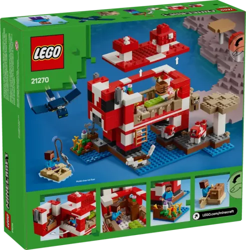 Lego Minecraft Mooshroomhuset