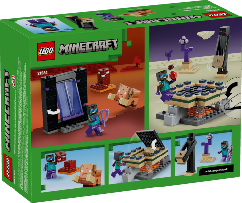 LEGO Minecraft Resa med Nether- och End-portal 21584