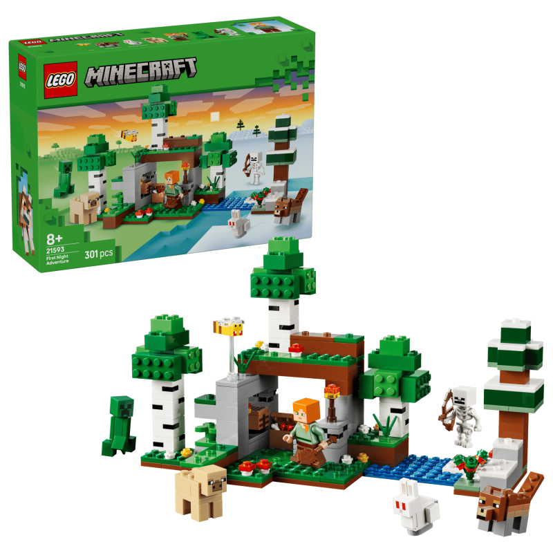 LEGO Minecraft Första nattens äventyr 21593