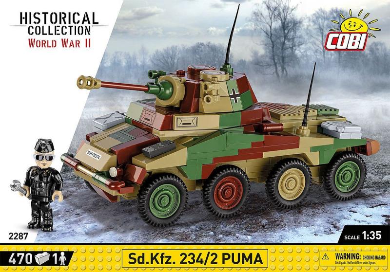 Sd.Kfz. 234/2 Puma (470 bitar)