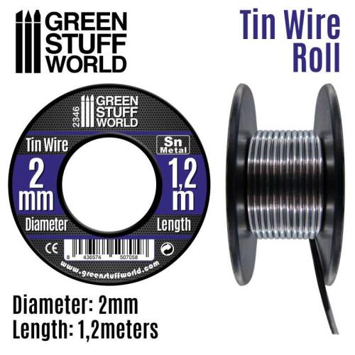 Flexible tin wire roll 2mm
