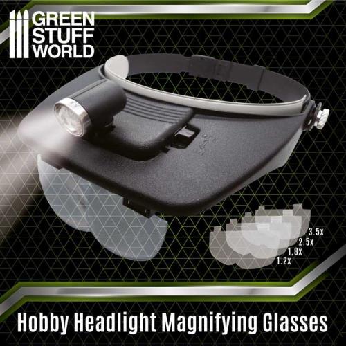 Light Head Magnifying Glasses