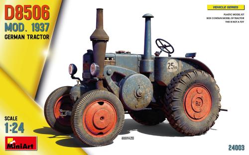 GERMAN TRACTOR D8506 MOD. 1937 1/24