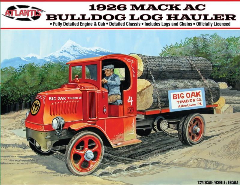 1926 MACK AC Bulldog Logging Truck 1/24