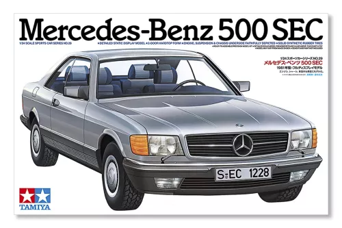 Mercedes-Benz 500 SEC 1:24