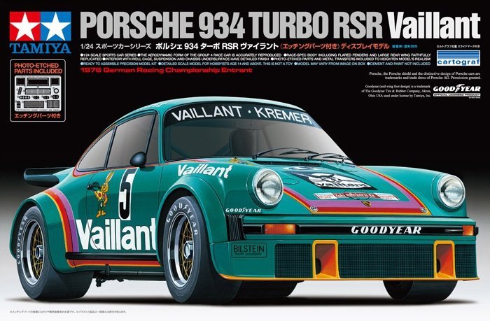 Porsche 934 TURBO RSR Vaillant 1:24
