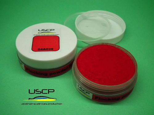 Flocking powder Red - 30ml
