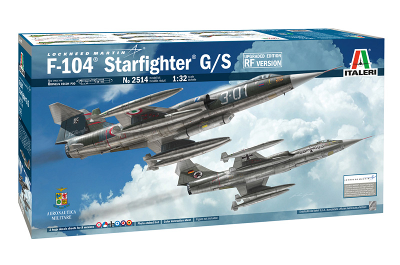 F-104 STARFIGHTER G/S 1/32 - Upgraded Edition RF version