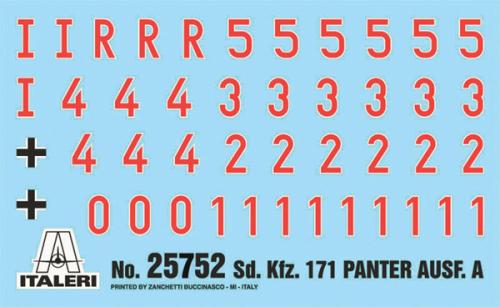 Panther Sd.Kfz.171 Ausf. A 1/56