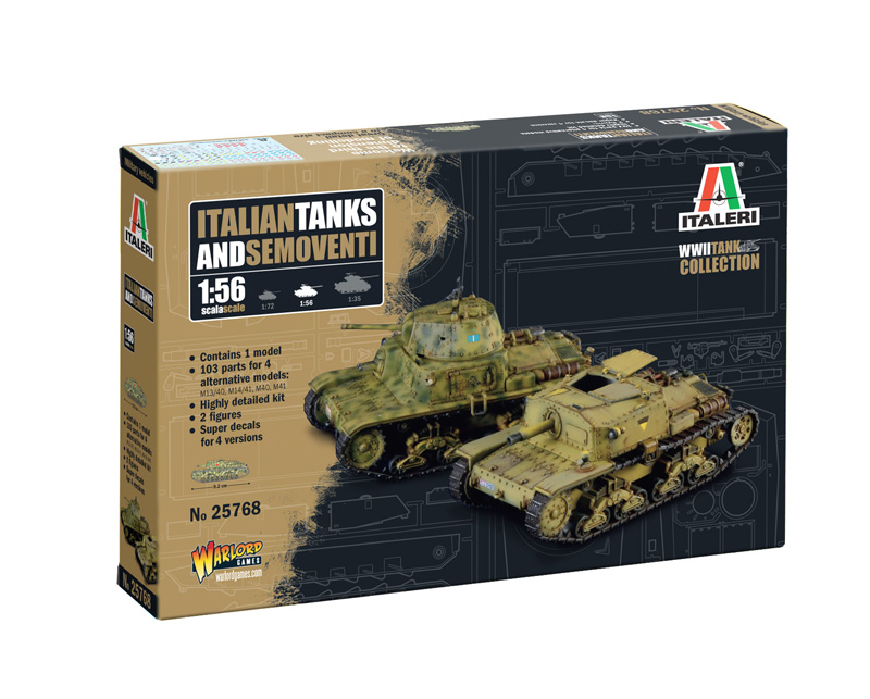 Italian Tanks & Semoventi 1/56