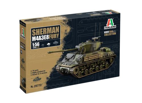 M4A3E8 Sherman Fury 1/56