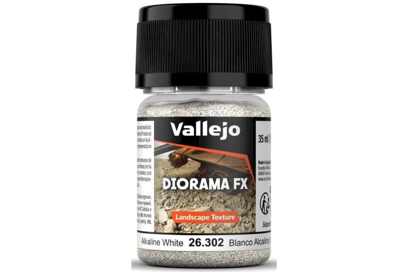 Vallejo Diorama FX: Alcaline white 1-2mm (35ml)