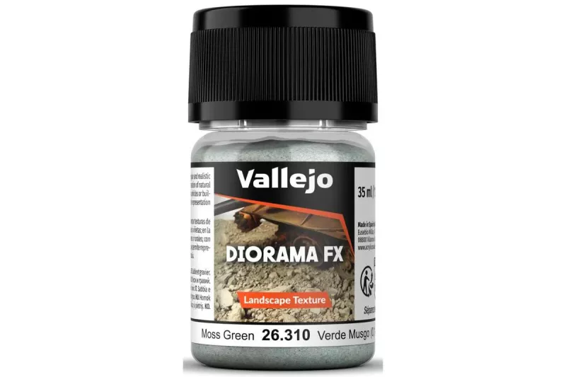 Vallejo Diorama FX: Moss green 0,1-1mm (35ml)