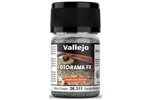 Vallejo Diorama FX: Moss green 0,5-2mm (35ml)