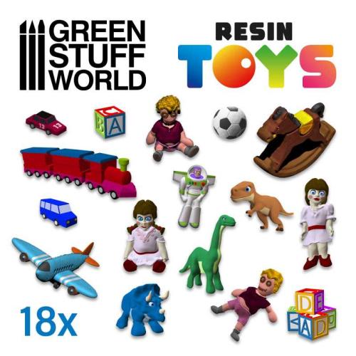 Children Toys Resin Set