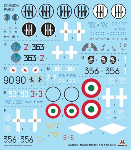 Macchi C.200 Serie XXI-XXIII 1/48