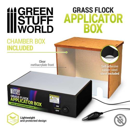 Grass Flock Applicator Box