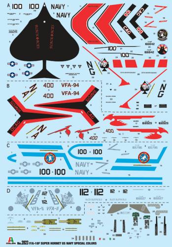 F/A-18F U.S. Navy Special Colors 1/48