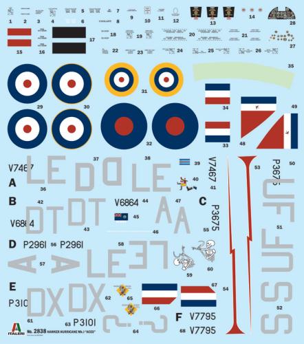 Hurricane Mk.l aces 1:48