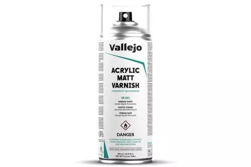Acrylic Matt Varnish Spray 400ml