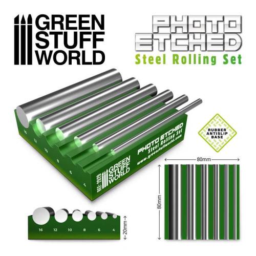 Photo Etched Rolling Set