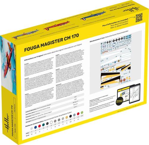 FOUGA MAGISTER CM 170 1/48