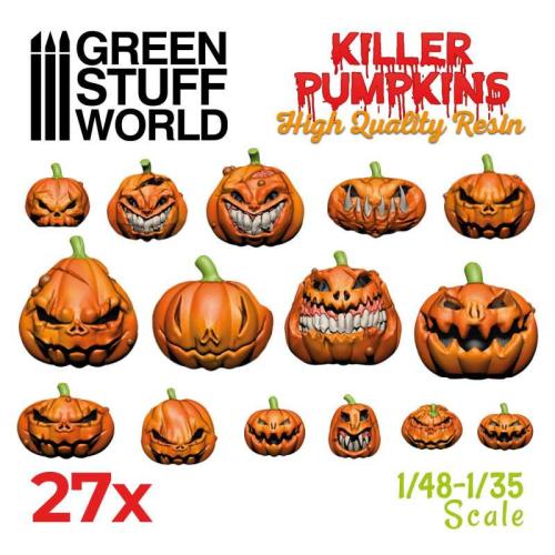 Resin Killer Pumpkins