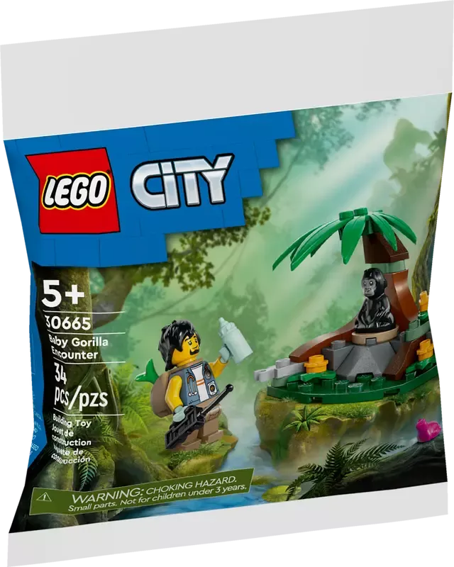 Lego City Möte med Gorillaunge