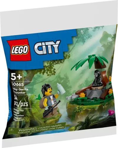 Lego City Möte med Gorillaunge