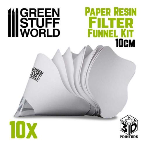 Paper resin filter funnel kit 10cm