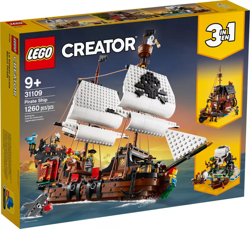 Lego Creator Piratskepp