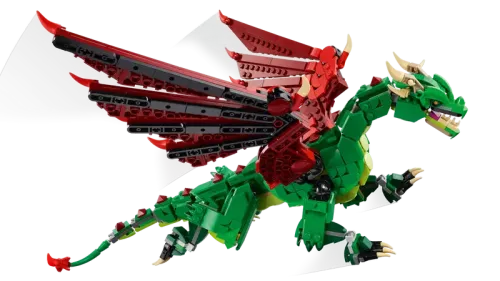 Lego Creator Medeltida Drake