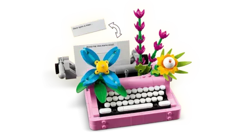 Lego Creator Skrivmaskin med Blommor
