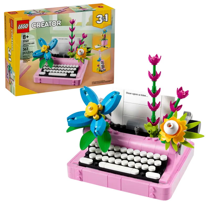 Lego Creator Skrivmaskin med Blommor