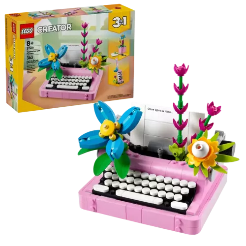 Lego Creator Skrivmaskin med Blommor