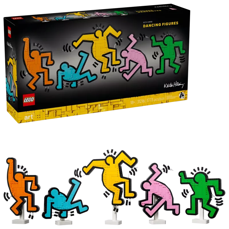 Lego Keith Haring – Dansande figurer 31216