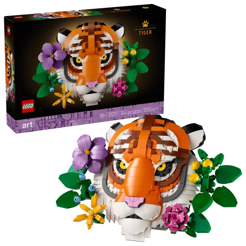 Lego Faunasamlingen – Tiger 31217