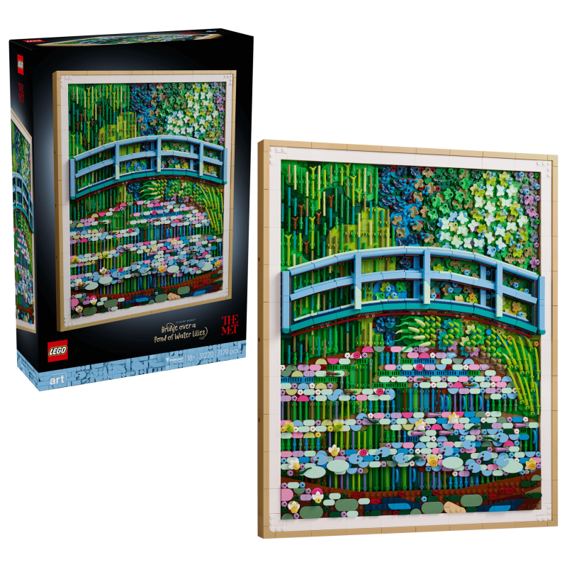 LEGO ART Claude Monet – Bro över näckrosdamm 31220